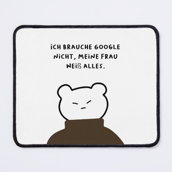 Item preview, Ich brauche Google nicht, meine Frau weiß alles. | Handwritten-style Font designed and sold by RM-Journey.