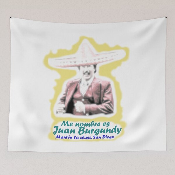 Item preview, Juan Burgundy designed and sold by NeedlessTees.