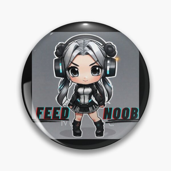 Item preview, Feed Noob! designed and sold by KnottyToons.