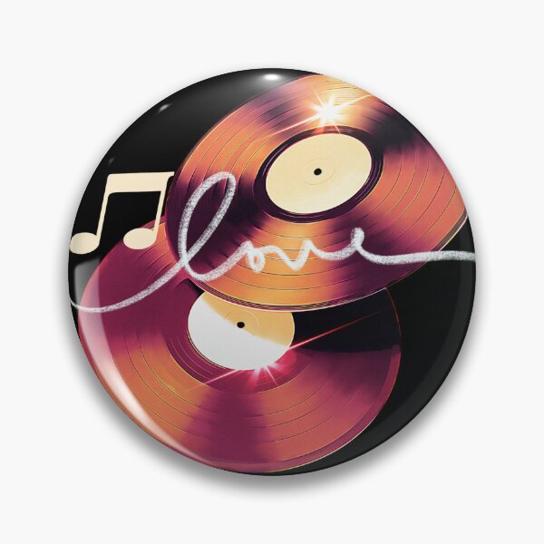 Item preview, Love Music On Vinyl  designed and sold by BrightrDayMusicArt.