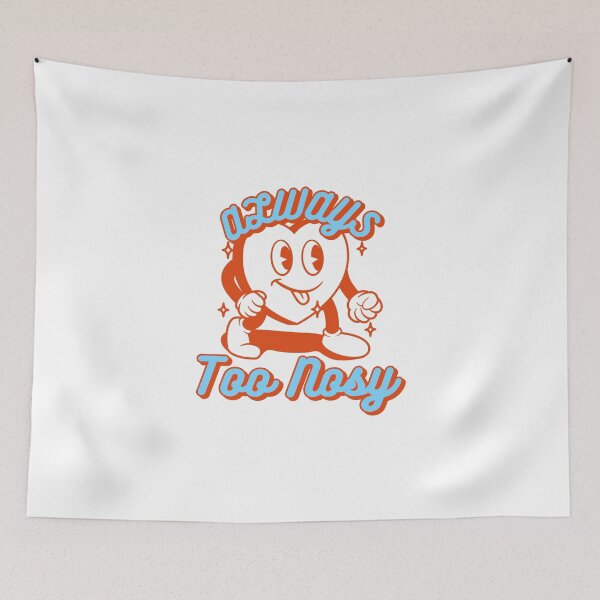 Item preview, Always Too Nosy T-shirt designed and sold by Akira-closet.