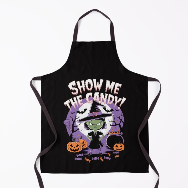 Item preview, Show Me The Candy Funny Halloween Witch Design designed and sold by CoolCrazyQuirky.