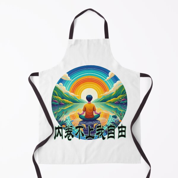 Item preview, Unbothered by the rat race, I’m free (内卷不上我自由) [3] designed and sold by Black Sands Art.
