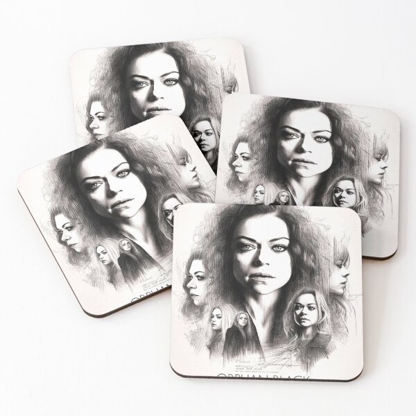 Item preview, "Orphan Black - The Clones United in Art" designed and sold by MySheetMusicArt.