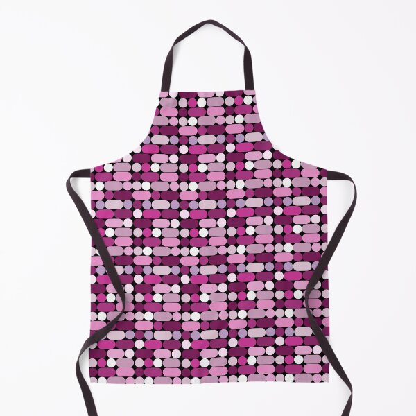Item preview, Geometric pink dots and dashes designed and sold by Jack-and-Winnie.