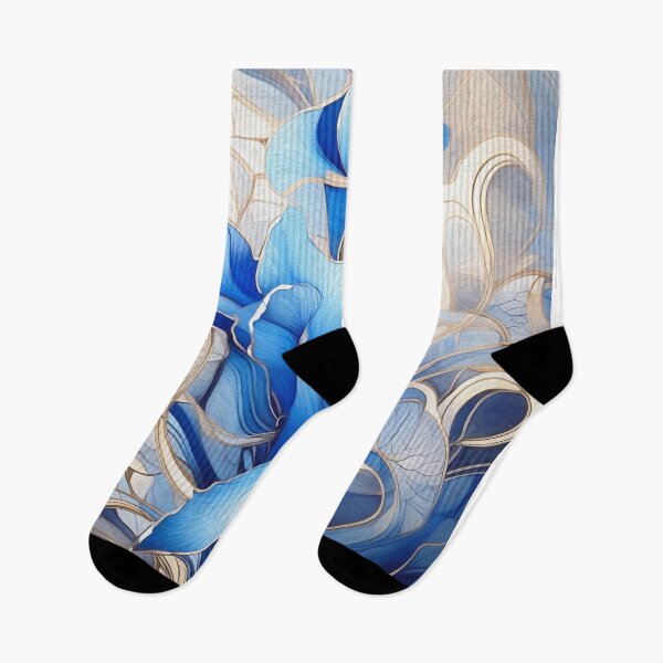 Item preview, Blue Iris Abstract designed and sold by Susan Rydberg.