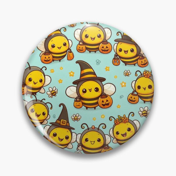 Item preview, Wee Witch Bees and Pumpkin Pails Please designed and sold by figandroseco.