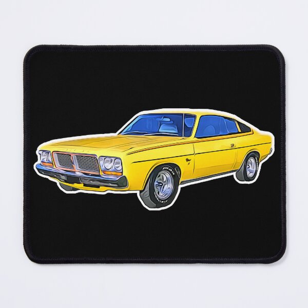 Item preview, Yellow CM Valiant Hardtop - Australian Muscle Car Icon designed and sold by Michael van der Hoorn.