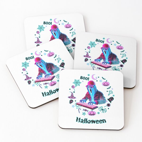 Item preview, Neon Phantom: Halloween in the Matrix designed and sold by ArchVibe.