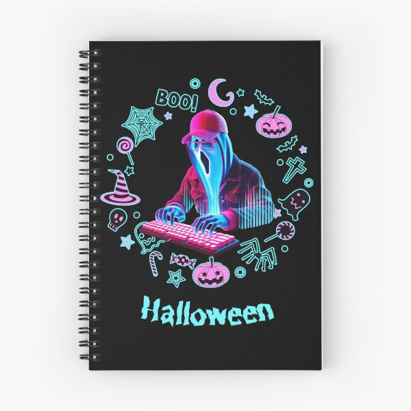 Item preview, Neon Phantom: Halloween in the Matrix designed and sold by ArchVibe.
