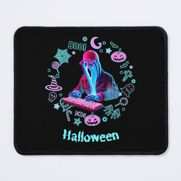 Item preview, Neon Phantom: Halloween in the Matrix designed and sold by ArchVibe.