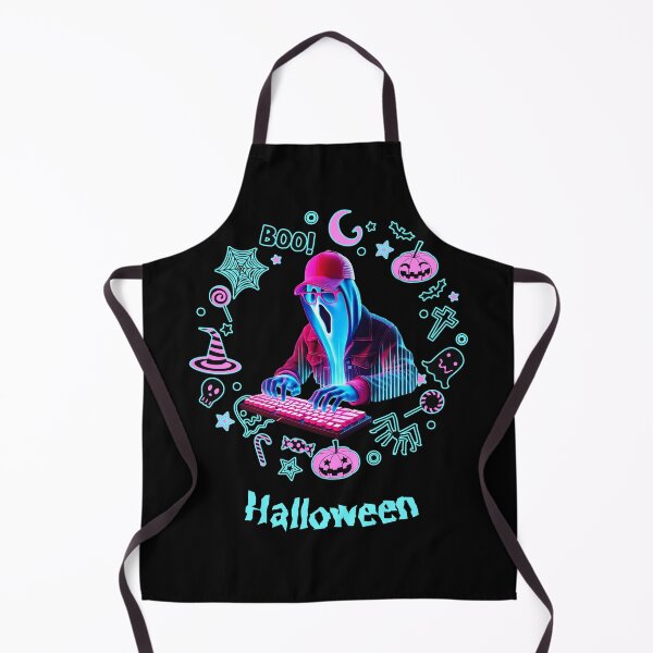 Item preview, Neon Phantom: Halloween in the Matrix designed and sold by ArchVibe.