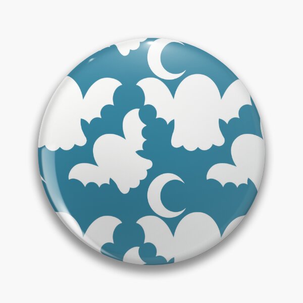Item preview, Cute Halloween Ghost Silhouette Pattern on Blue designed and sold by Artistestella.
