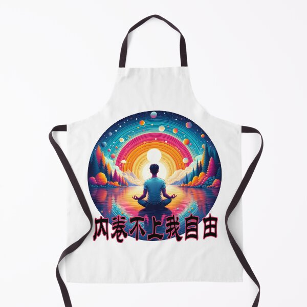 Item preview, Unbothered by the rat race, I’m free (内卷不上我自由) [5] designed and sold by Black Sands Art.