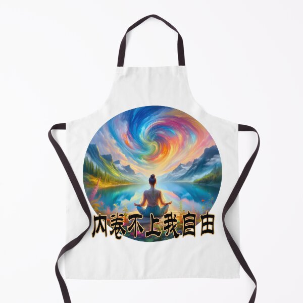 Item preview, Unbothered by the rat race, I’m free (内卷不上我自由) [6] designed and sold by Black Sands Art.