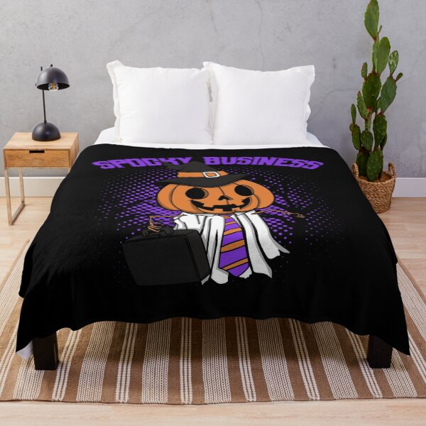 Item preview, Retro Funny Pumpkin Ghost Spooky Business Boosheet Boo Happy Halloween Spooky designed and sold by BBBLClo.