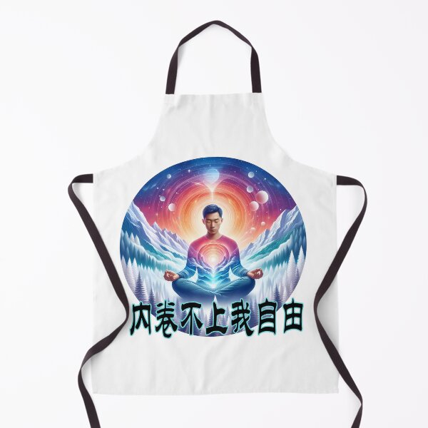 Item preview, Unbothered by the rat race, I’m free (内卷不上我自由) [14] designed and sold by Black Sands Art.