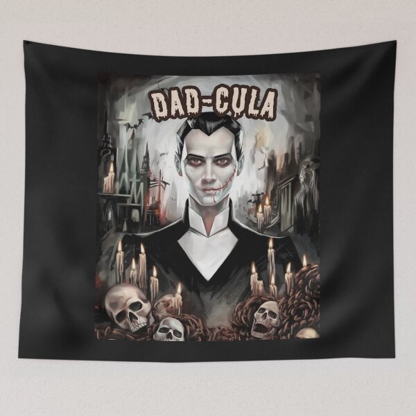 Item preview, DAD-CULA Dracula Portrait designed and sold by Vicky021.