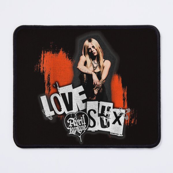 Item preview, Official Avril Lavigne Love Sux Photo  designed and sold by MythicMosaics.
