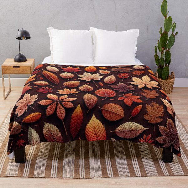 Item preview, Assorted Autumn Leaves Print designed and sold by PinUpPizzazz.