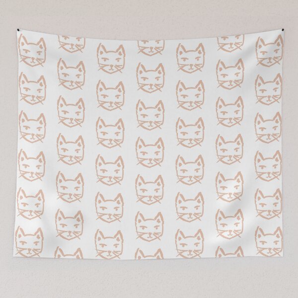 Item preview, Pleased Kitty Peach designed and sold by MagentaTwilight.