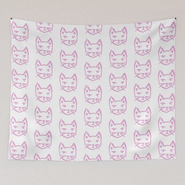 Item preview, Pleased Kitty Pink designed and sold by MagentaTwilight.