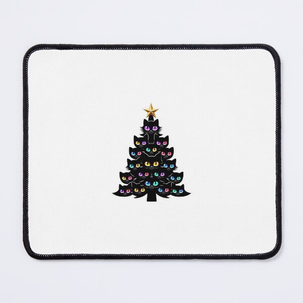Item preview, Cats and Christmas tree designed and sold by PaulaDigitalArt.