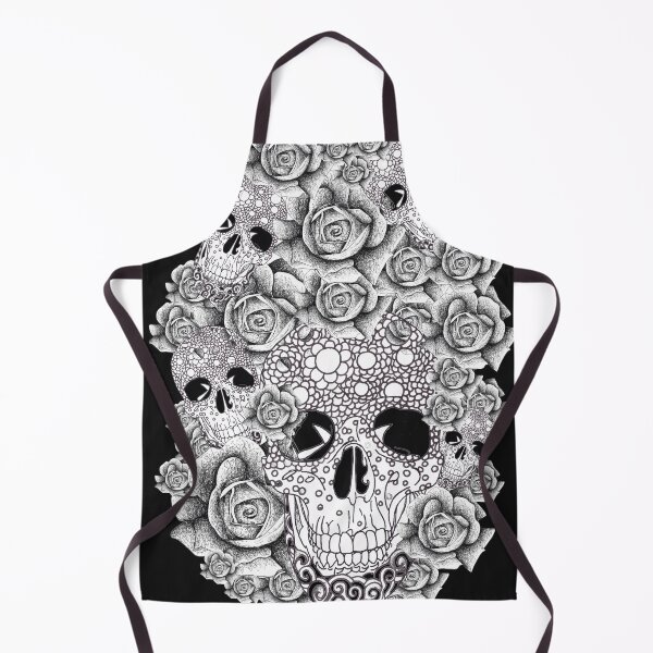 Artikelvorschau, Vintage Skull and Roses Design entworfen und verkauft von Flower Magic .