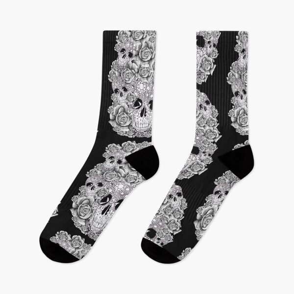 Artikelvorschau, Vintage Skull and Roses Design entworfen und verkauft von Flower Magic .