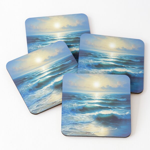 Item preview, Golden Tides at Dusk designed and sold by Sanctum Icons.