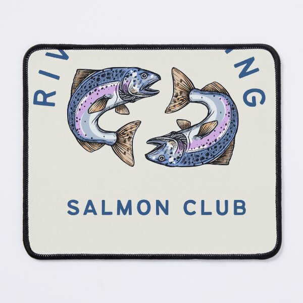 Item preview, Two River Salmons with Two Captions designed and sold by ShirtLife1.