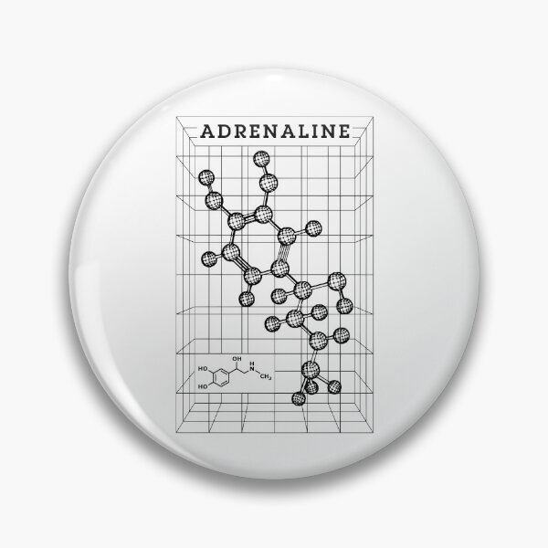 Item preview, Adrenaline Molecule Epinephrine Chemistry Science Teacher designed and sold by GrandeDuc.