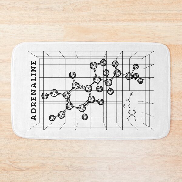 Item preview, Adrenaline Molecule Epinephrine Chemistry Science Teacher designed and sold by GrandeDuc.