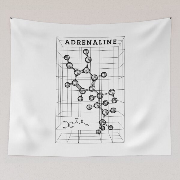 Item preview, Adrenaline Molecule Epinephrine Chemistry Science Teacher designed and sold by GrandeDuc.