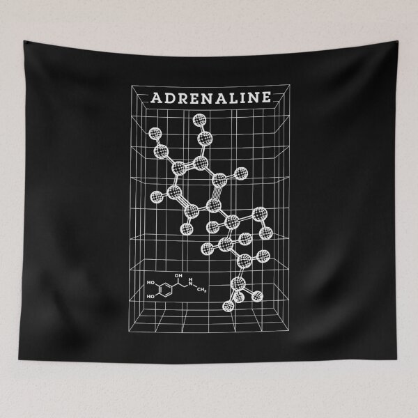 Item preview, Adrenaline Molecule Epinephrine Chemistry Science Teacher designed and sold by GrandeDuc.