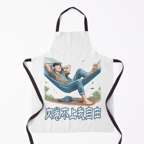 Item preview, Unbothered by the rat race, I’m free (内卷不上我自由) [15] designed and sold by Black Sands Art.