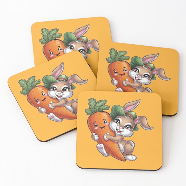 Item preview, A Rabbit, A Hat, and a Smiling Carrot designed and sold by PrintBreeze.