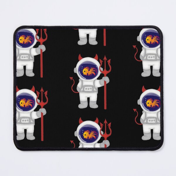 Item preview, Fish the Astro-Devil-Naut designed and sold by ChaosAndLace.