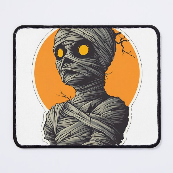 Item preview, Spooky Mummy Illustration | Creepy Halloween Art Design designed and sold by Creet-Design.