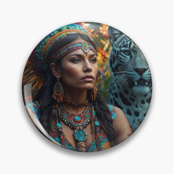 Item preview, Jaguar Priestess designed and sold by EvolvetoEcology.