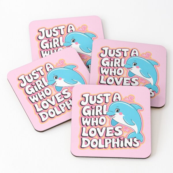 Item preview, Just a Girl Who Loves Dolphins designed and sold by TQDitty.