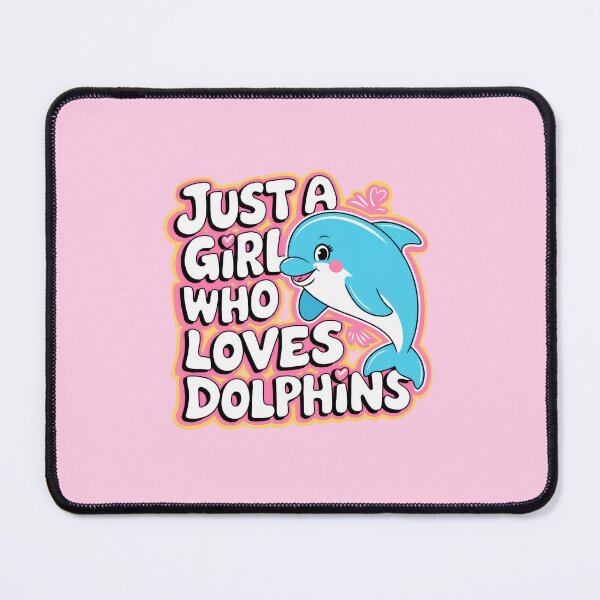 Item preview, Just a Girl Who Loves Dolphins designed and sold by TQDitty.