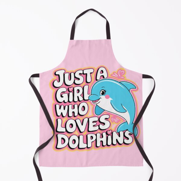 Item preview, Just a Girl Who Loves Dolphins designed and sold by TQDitty.