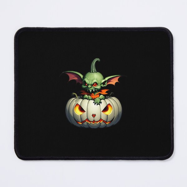 Item preview, Mischievous Goblin in Pumpkin designed and sold by WitMeme.