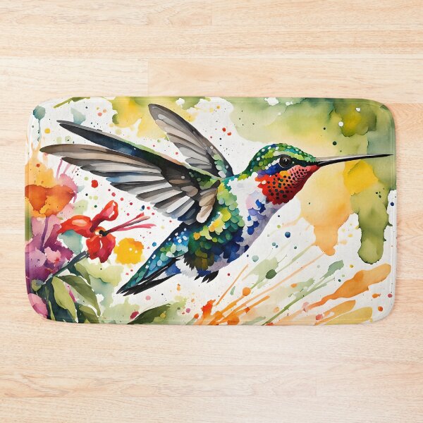 Item preview, Hummingbird - World Wildlife Watercolour Style designed and sold by Country-Artist.