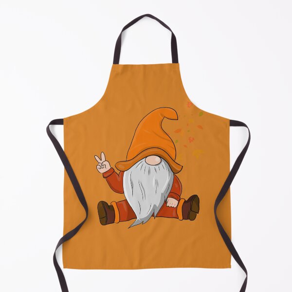 Item preview, Cute Fall Gnome with Fall Leafs designed and sold by CoolCrap-.