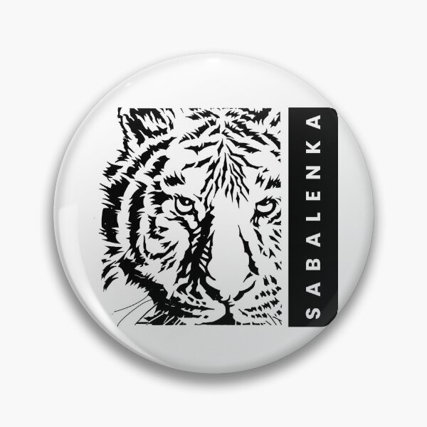 Item preview, Tiger Sabalenka in B and W  designed and sold by AissTee.