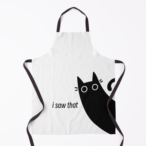 Item preview, i saw that - black cat designed and sold by Solena Joy.