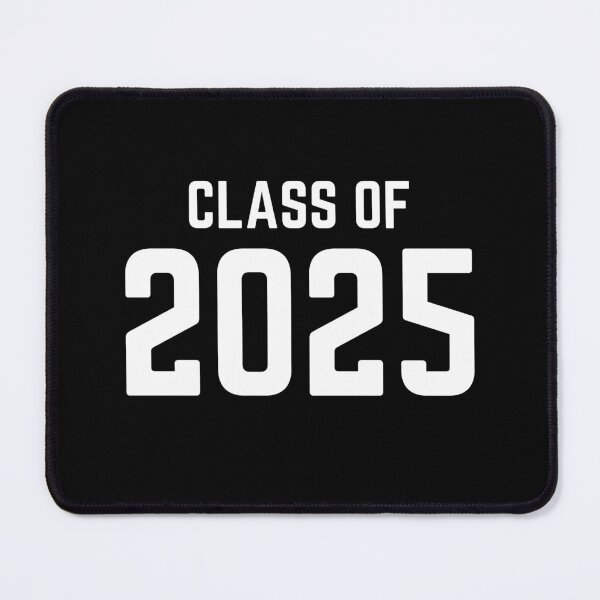 Item preview, Class Of 2025. Simple Typography 2025 Design for Class Of/ Graduation Design. White designed and sold by That Cheeky Tee.