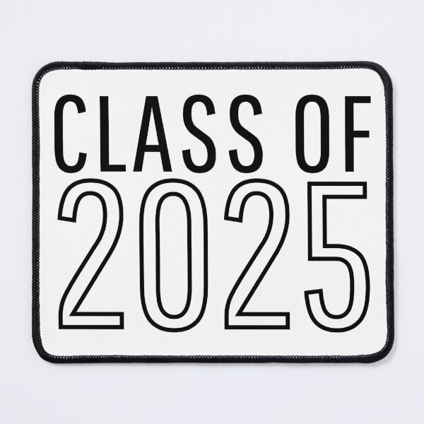 Item preview, Class Of 2025. Simple Typography 2025 Design for Class Of/ Graduation Design. Black designed and sold by That Cheeky Tee.